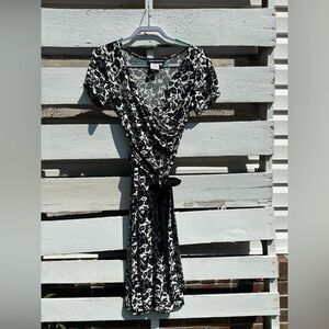 Donna Morgan Faux Wrap Dress